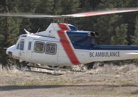 Coquihalla Accident, Death - Motorcyclist Airlifted to Hospital in Critical Condition