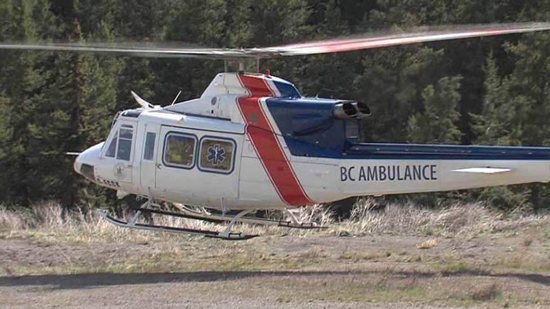 Coquihalla Accident, Death - Motorcyclist Airlifted to Hospital in Critical Condition